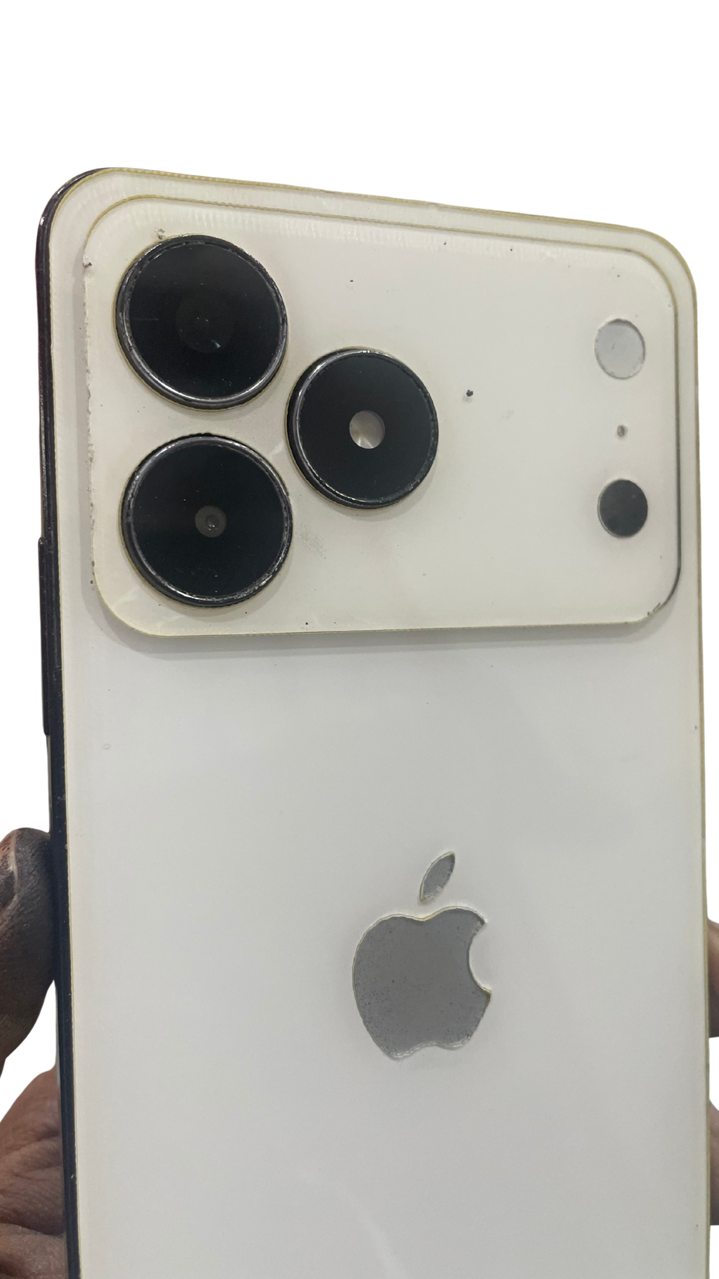 Realme C53 White Converter Kit – Transform Your Phone into iPhone 17 Pro Max Look ✨ | Premium iPhone Style Back Panel