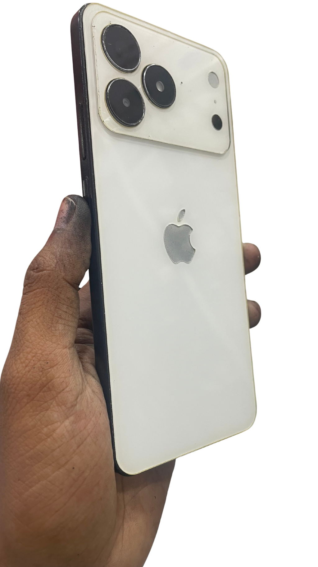 Realme C53 White Converter Kit – Transform Your Phone into iPhone 17 Pro Max Look ✨ | Premium iPhone Style Back Panel