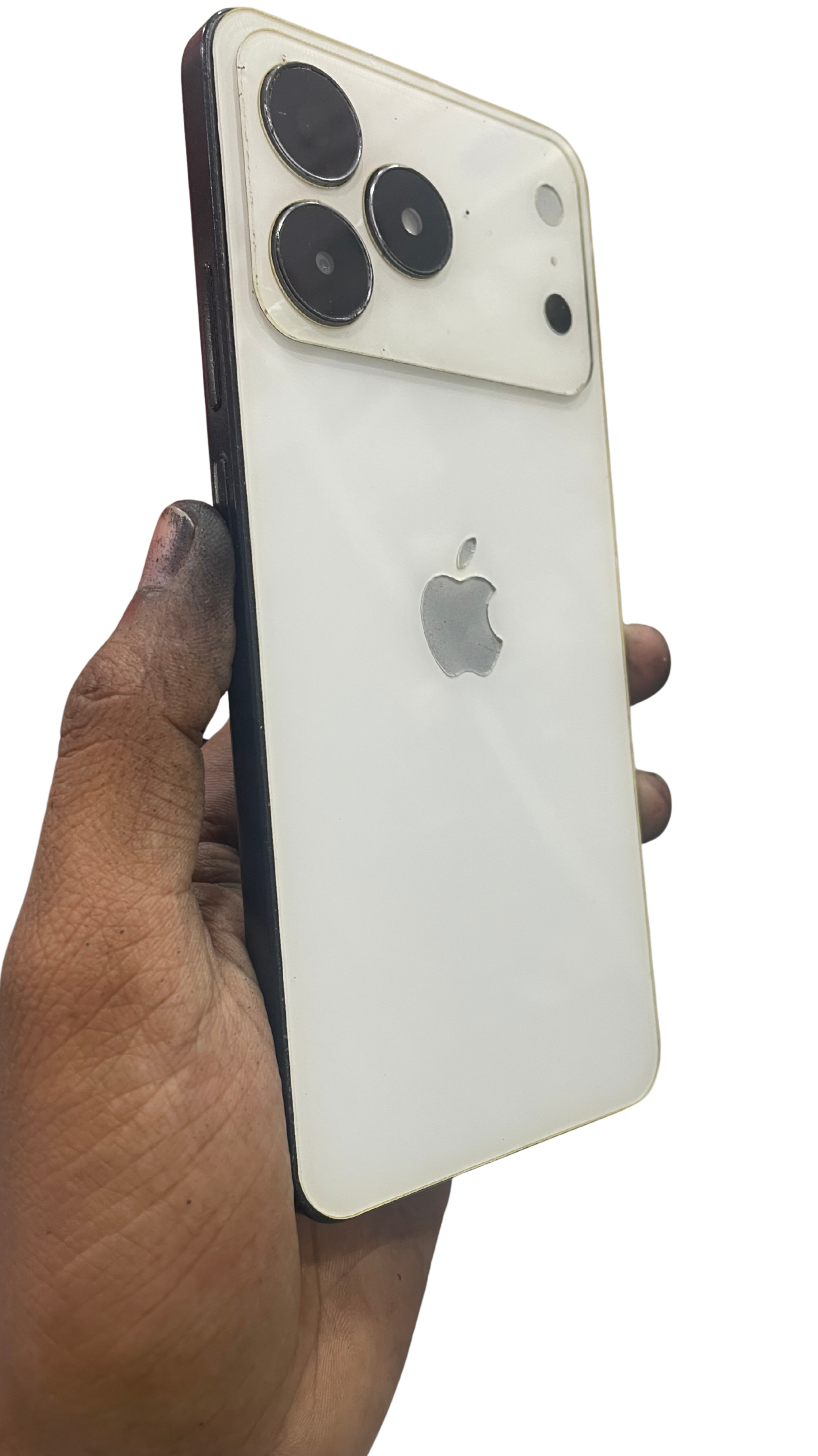 Realme C53 White Converter Kit – Transform Your Phone into iPhone 17 Pro Max Look ✨ | Premium iPhone Style Back Panel