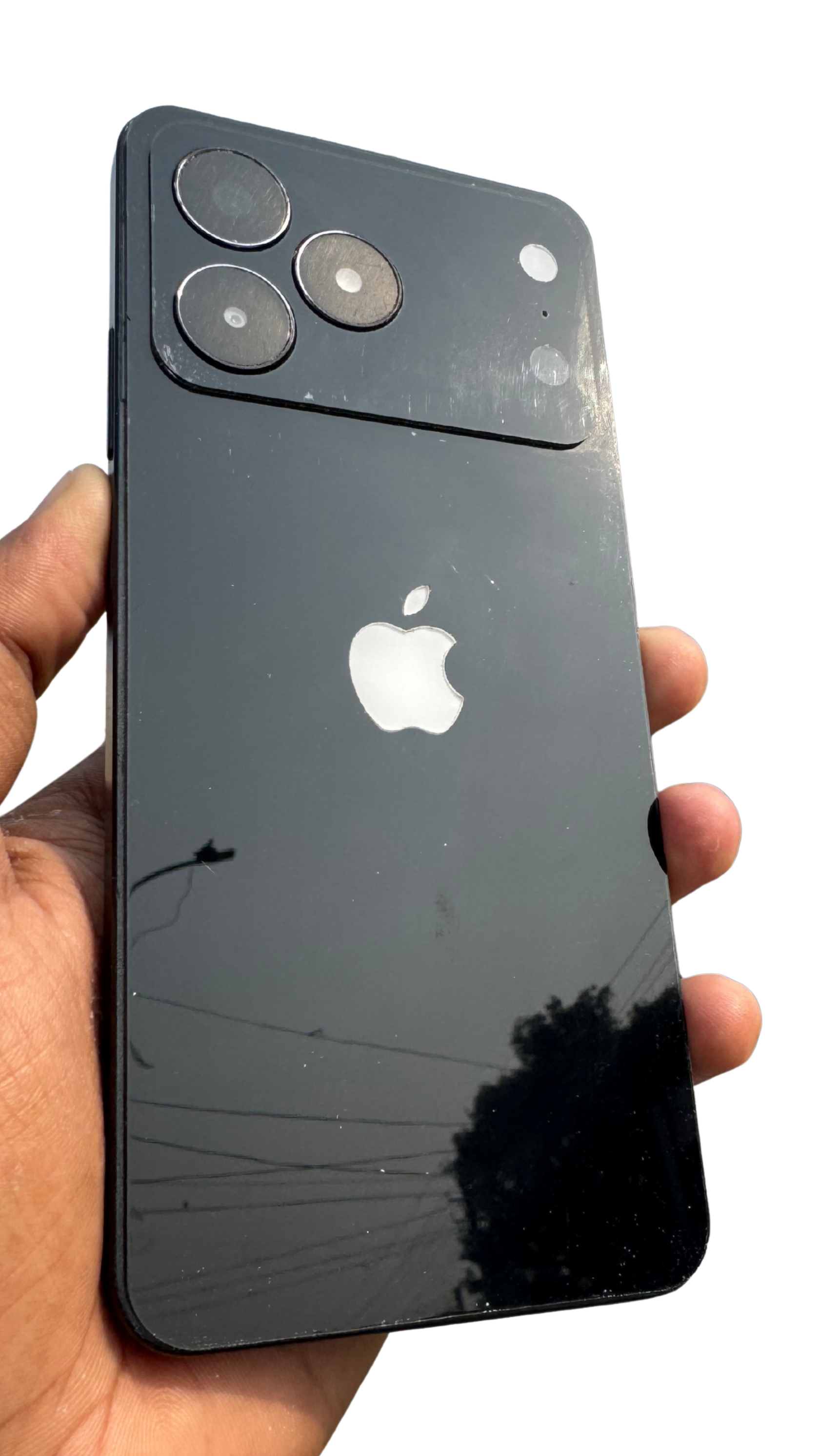 Realme C53 BLACK Converter Kit – Transform Your Phone into iPhone 17 Pro Max Look ✨ | Premium iPhone Style Back Panel